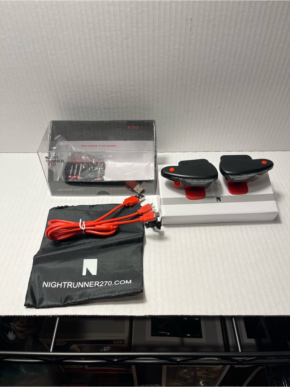 Night Runner 270, LED Shoe lights